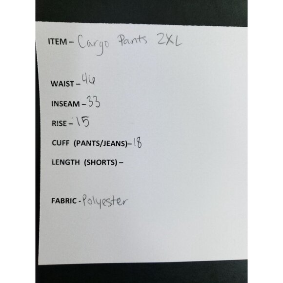 Hunting Cargo Pants Men's Size 2XL True Timber Camouflage - Picture 9 of 9